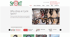 Desktop Screenshot of cyclesportmedia.com